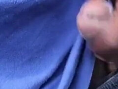 Afrikaans, Enthousiasteling, Zwart, Sperma, Sperma shot, Masturbatie, Buiten, Alleen