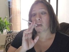 Smoking, bbw smoking, plumper