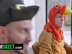 TeamSkeet's Full Movie: Big Tits Sluts Get Wild & Horny During Thanksgiving