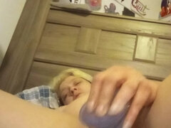 Américain, Couple, Gode, Femelle, Fait maison, Masturbation, Mature