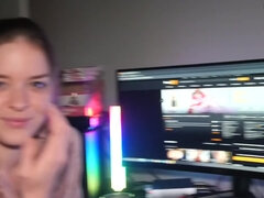 Stora tuttar, Par, Creampie, Doggystyle, Fransk, Hardcore, Offentlig, Strippa