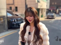큰 가슴, 한국인, 대단히, 젖꼭지, 현실, 젖가슴