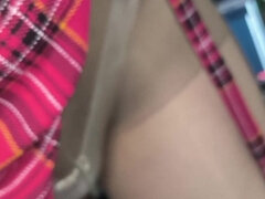 18, 아마추어, 사정 샷, 수음, 팬티호스, 혼자, 청소년