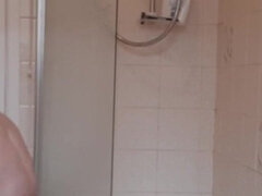 Amateur, Salle de bains, Belle grosse femme bgf, Britannique, Brunette brune, Fétiche, Solo