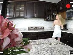 Horny Nanny Makes Boss Put On A Show For The Viewers