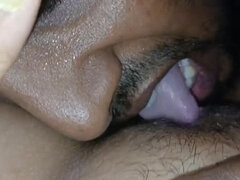 Desi Stepsister First Time Pussy Licking - Big Ass & Natural Tits - Apple Porn