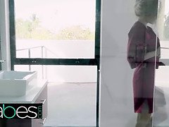 Store pupper, Blond, Barmfager, Kvinner mann, Milf, Mamma, Stemor, Trekant