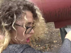 Avsugning, Samkönad, Tjeckisk, Långt ner i halsen, Pengar, Offentlig, Grov, Spansk