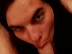 Amatør, Pik sutte, Brunette, Tæt på, Pik, Hd, Pov, Sutte