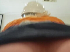 Leie, Grosser arsch, Blondine, Milf, Nackt, Uniform