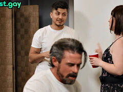 Anal, Mamada, Papá, Gay, Flaco, Trio