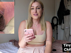 Busty SPH femina talks about how disgusted she is by penis size