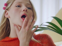 18, Babe, Blondinka, Hd, Samozadovoljevanje, Orgazem, Rusinja, Najstnice