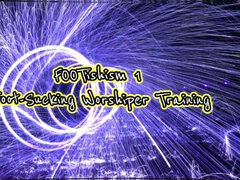 Footishism 1 Foot-sucking Worshiper Training