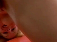 Anal, Rumpe, Bikini, Blond, Sperm skott, Milf, Brystvorter, Pumpe