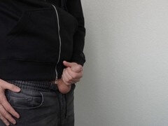 Gevangen, Sperma shot, Flashing, Handbeurt, Masturbatie, Openbaar