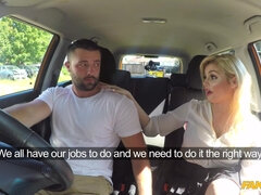Fake Driving School - Big Facial Finish For Posh Examiner 2 - Max Deeds