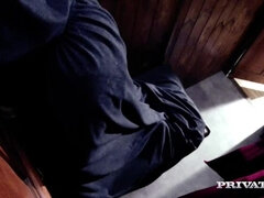 Nympho Blonde Satine Spark Is Cleansed By The Priest’s Big Dick