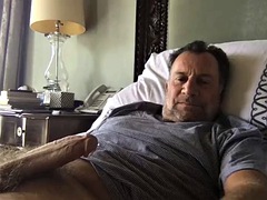 Step dad flashes cock, home alone