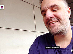 Gozar na boca, Francêsa, Óculos, Baixinhoa, Realidade, Ruivoa, Adolescente, Tetas