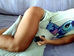 Amatéři, Zadek k puse, Velký zadek, Spodní prádlo, Masturbace, Orgasmus, Pička, Sólo