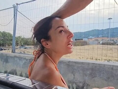 Amatoriale, Grande cazzo, Pompino, Macchina, Coppia, Sborrata, Italiana, Orgasmo