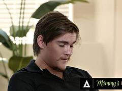 MOMMY S BOY - Femdom MILF Reagan Foxx Gives JOI To Stepson After Catching Him Jerking Off!: Porn