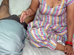 Bhabhi Feeling Horny Home Alone Seduces and Fucks Her Devar