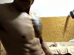 Amatör, Kinesisk, Homosexuell, Muskel, Solo