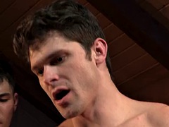 Grande cazzo, Gay, Gruppo, Sega, Muscolo, Orgia