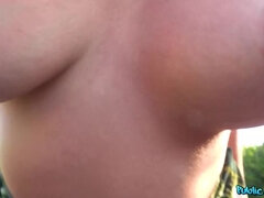 Tetas grandes, Mamada, Estilo perrito, Masturbación, Al aire libre, Pov, Público, Tetas