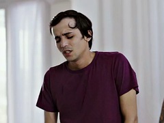 Tussi, Grosser schwanz, Blasen, Fingern, Würgen, Reiten