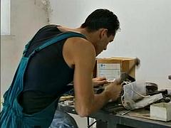 Nana, Grosse bite, Gros seins, Blonde, Sucer une bite, Bondage, Adolescente, Nénés