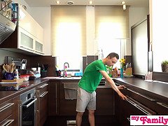 Schwarz, Blasen, Braunhaarige, Füsse, Hardcore, Hd, Lecken, Muschi