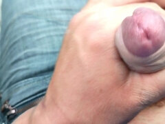 Enthousiasteling, Sperma shot, Masturbatie, Alleen