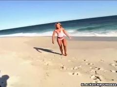 Blonde Big booty brazilian slut: Blowjob, Doggy  Cowgirl Porn