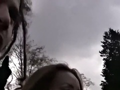 Tussi, Grosse titten, Blondine, Blasen, Freundin, Masturbation, Pov, Titten