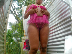 18 anos, Amador amadora, Bundão, Latina, Ao ar livre cartaz de rua outdoor, Solo chão, Adolescente