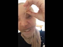 Amatör, Fetisch, Mogen, Nylon, Strumpbyxor, Sockor, Solo