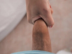 Mačiatko, Kuřba, Brunetka, Na psíka, Hd, Prirodzené prsia