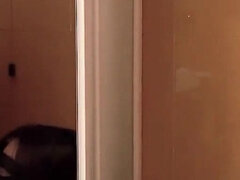 Leie, Bad, Grosser schwanz, Paar, Spermaladung, Handjob, Selbstgemacht, Masturbation