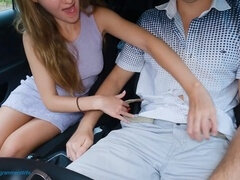 Auto, Handjob, Masturbation, Im freien