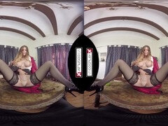 Tridimensionnel, Sucer une bite, Chatte, Réalité, Rasée, Jarretelles, Branlette espagnole, Jouets