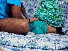 Indian village couple enjoy outdoor sex in park