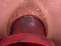 Amatør, Anal, Rumpe, Stor rumpe, Dildoen, Onani, Moden, Alene