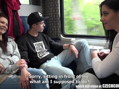 Avsugning, Tjeckisk, Fingering, Fyrkant, Hemmagjord, Utomhus, Pov, Offentlig