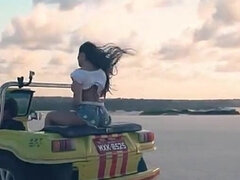 18 let, Zadek, Krásky, Bikini, Brunetka, Latinské, Spodní prádlo, Sólo