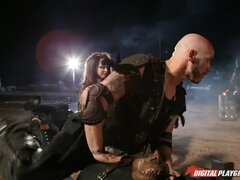 69, Zadok, Auto, Prirodzené prsia, Vonku, Piercing, Pička, Realita