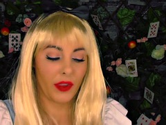 Angelique asmr nude alice in wonderland