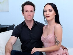 Svart, Avsugning, Brunett, Doggystyle, Mellanrasig, Underkläder, Milf, Stockings